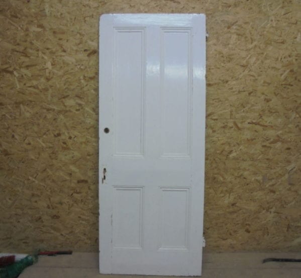White Large 4 Panelled Door