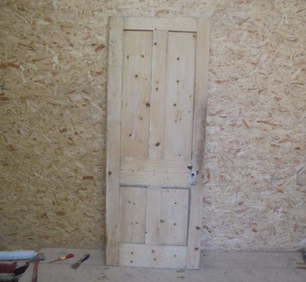 Stripped 4 Panelled Character Door