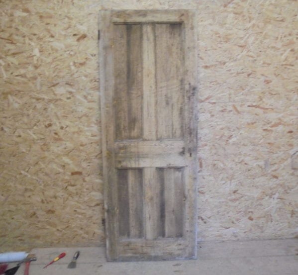 Stripped Nice 4 Panelled Door