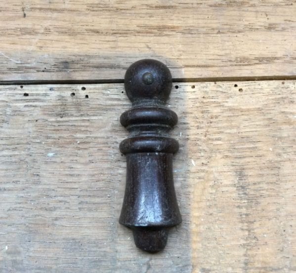 Wooden Chess Piece Style Escutcheon and Cover