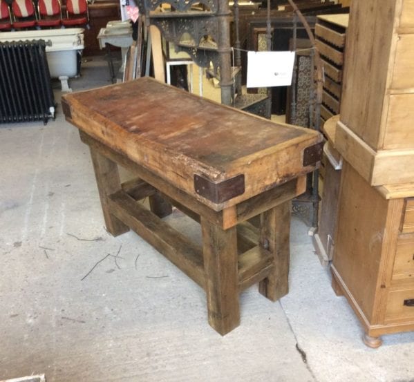 Large Butchers Block & Stand