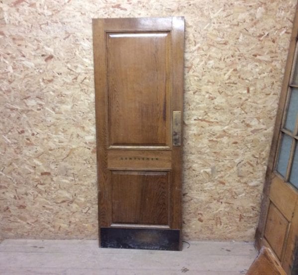 Fully Furnished Reclaimed Gentlemans Oak Door