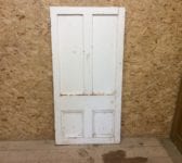 Short Reclaimed Painted 4 Panel Door
