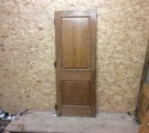 Varnished Reclaimed Wentworth Oak Door