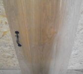 Beautiful Light Oak Ledge & Brace Corner Cut Door