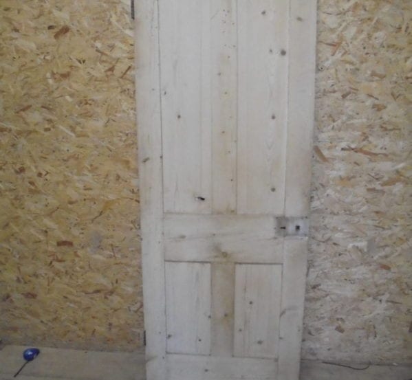 Beautiful Stripped 4 Panel Pine Door