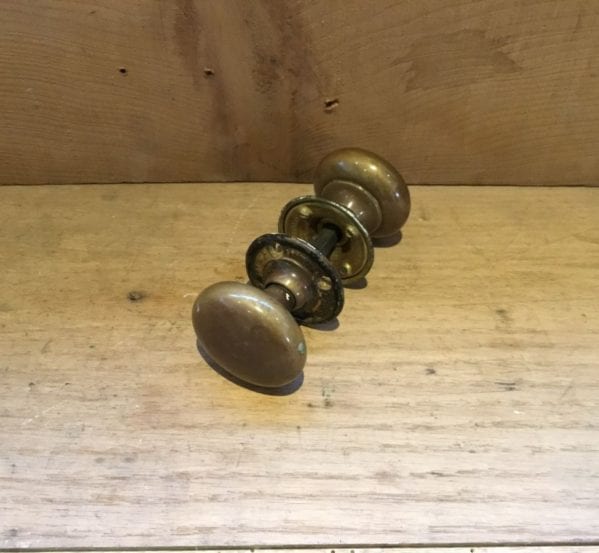 Round Brass Door Knobs