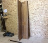 Flat Front Oak Bi Fold Door