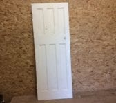 3/3 6 Panelled White Door