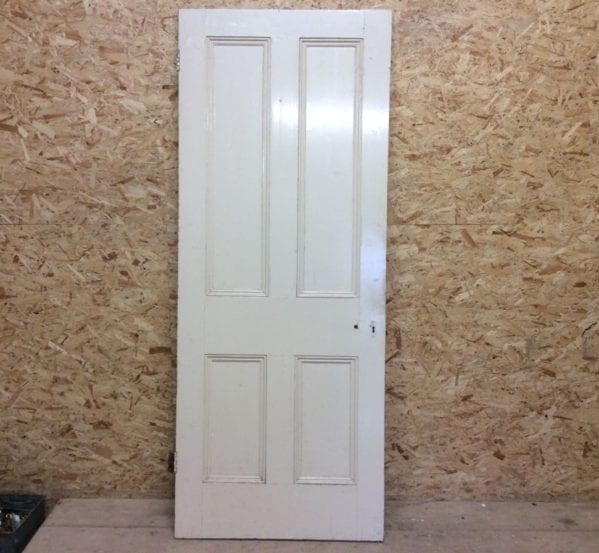White 4 Panelled Door