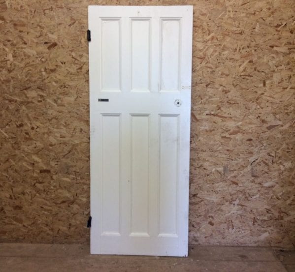 White 6 Panelled Door 3/3