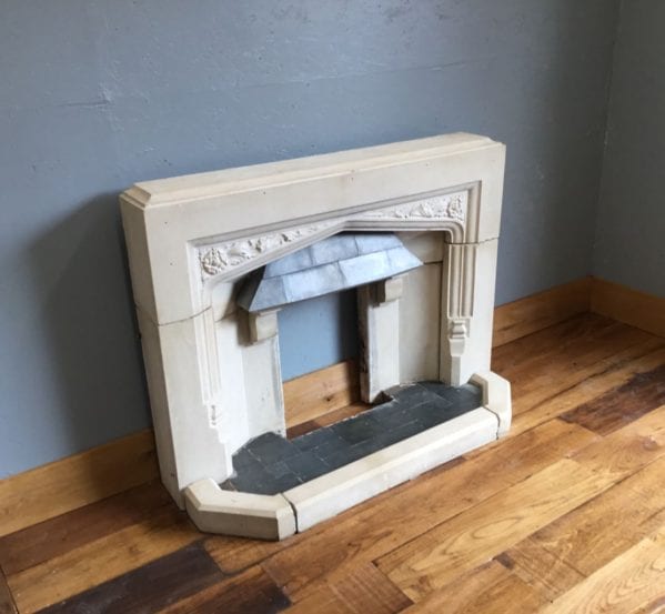 Reconstituted Stone Fireplace & Hearth