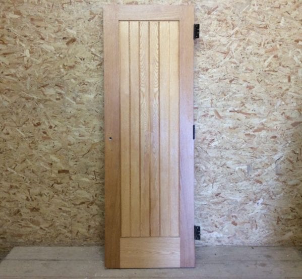 'Oak Finish' Ply Plain Door