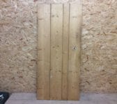 Medium Stripped Ledge & Brace Door