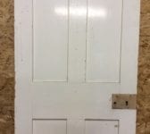 Small White 4 Panelled Door