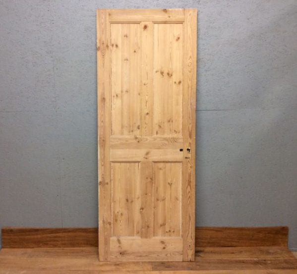 Taller Stripped 4 Panelled Door