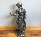 Lead Lady Statue