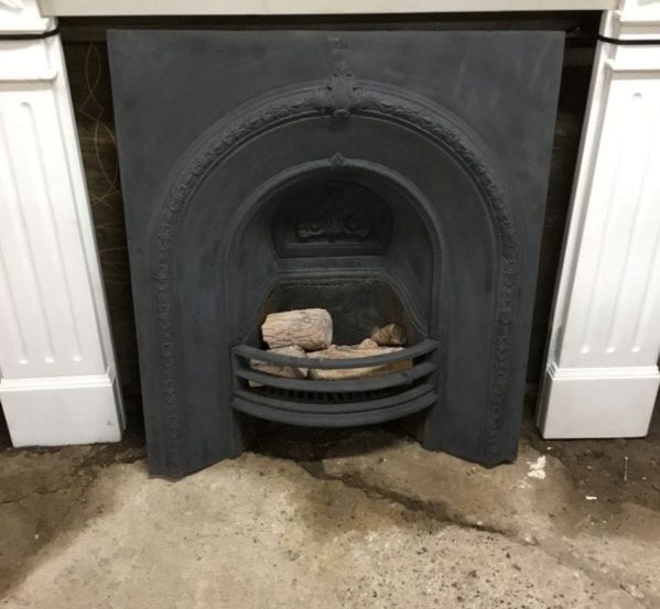 Black Large Fire Insert