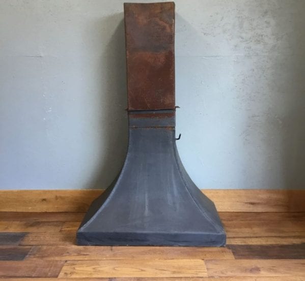 Large Black Fire Hood