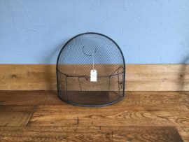 Large Black Rounded Fire Guard
