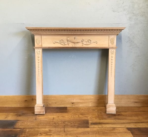 Carved Wood Fire Surround