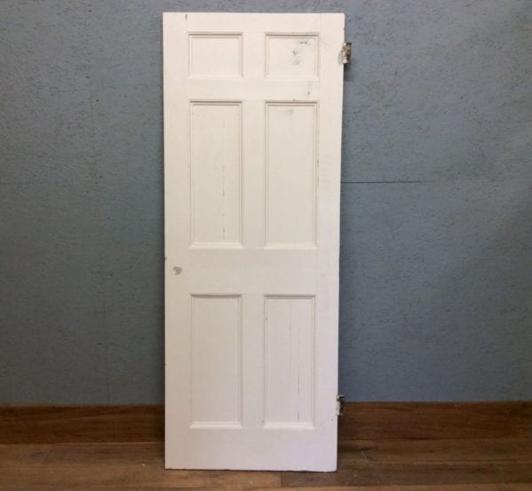 Small White 6 Panelled Door