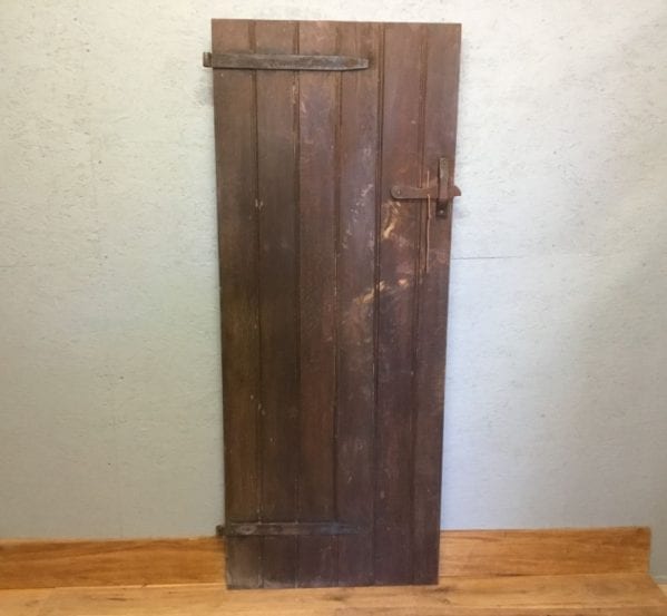 Painted Reclaimed Oak Ledge Door