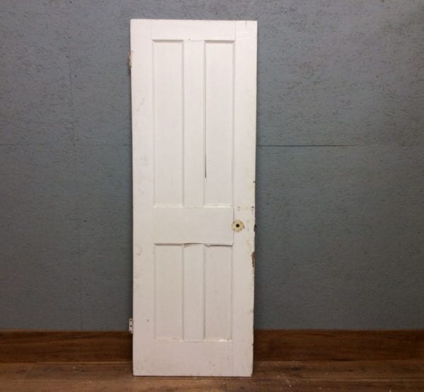 Small 4 Panelled Door White