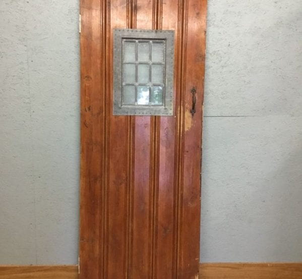 Half Glazed Lead Lined Ledge and Brace Door