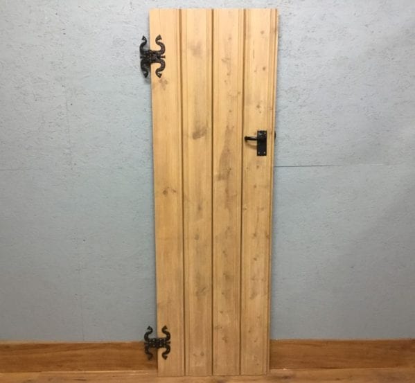 Stripped Ledge and Brace Reclaimed Door