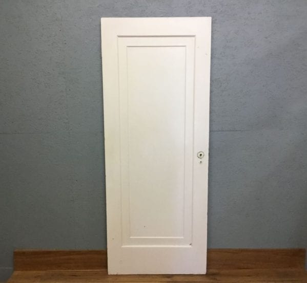 Reclaimed Single Panelled Painted Door