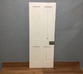 Reclaimed Four Panelled Painted Door