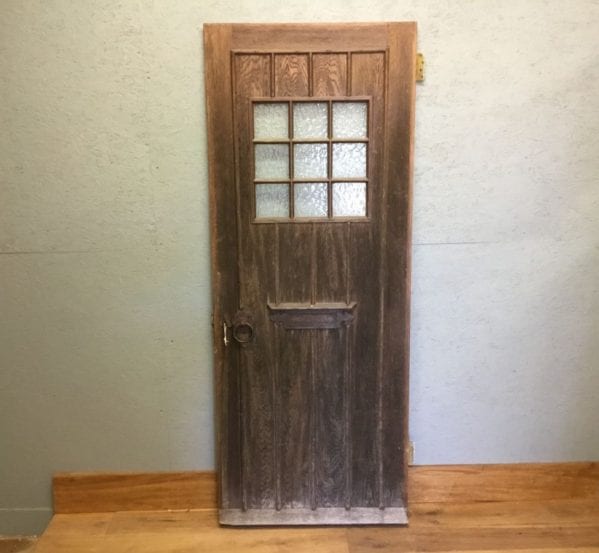 Reclaimed Oak Ledge Front Door