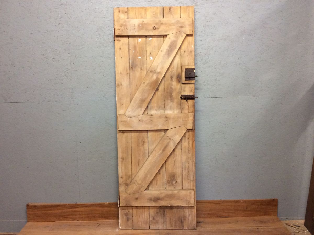 Ledge & Brace Door Large Hinge Authentic Reclamation