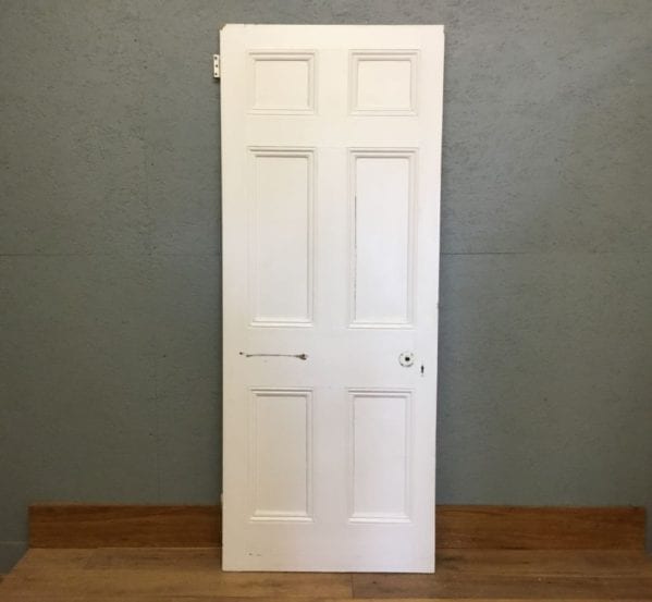 6 Panelled Door White