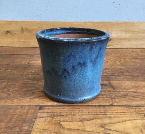 Marbled Blue Pot