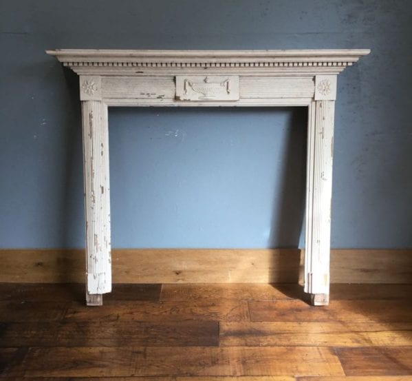 Cream Painted Fireplace