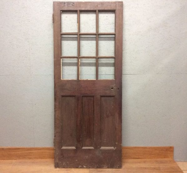 Half Glazed Oak Door (no glass)