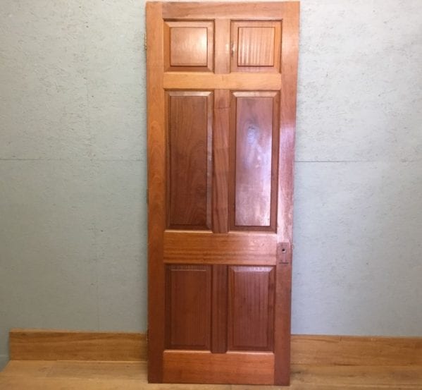 Mahogany Dark Door 6 Panels