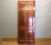 Mahogany Dark Door 6 Panels