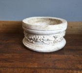 Large Round Stone Floral Planter
