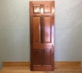 Dark Mahogany 6 Panel Door