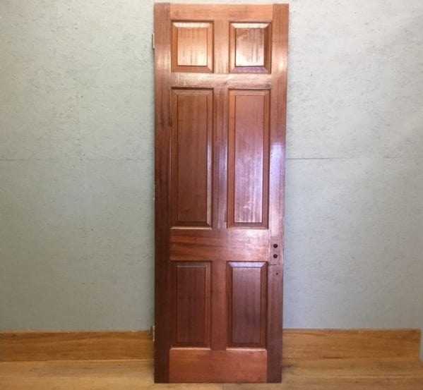 Mahogany 6 Panelled Door