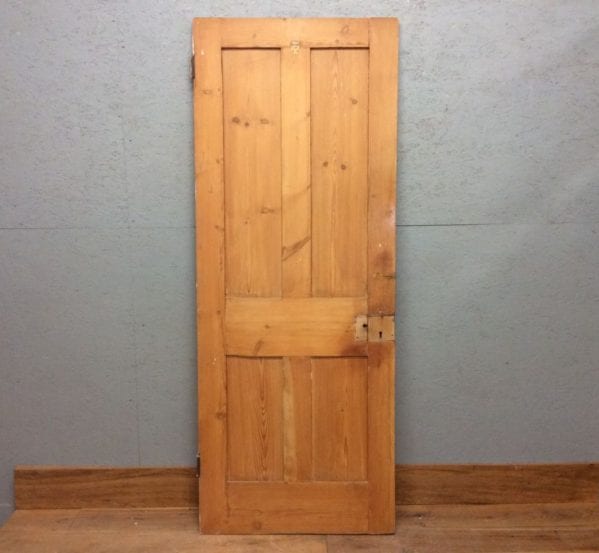 Smooth Stripped 4 Panelled Door