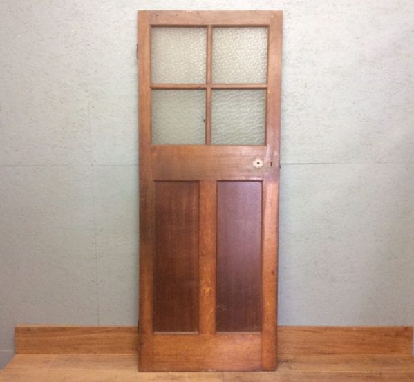 Oak Half Glazed Door