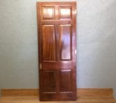 Mahogany Dark Door 6 Panels