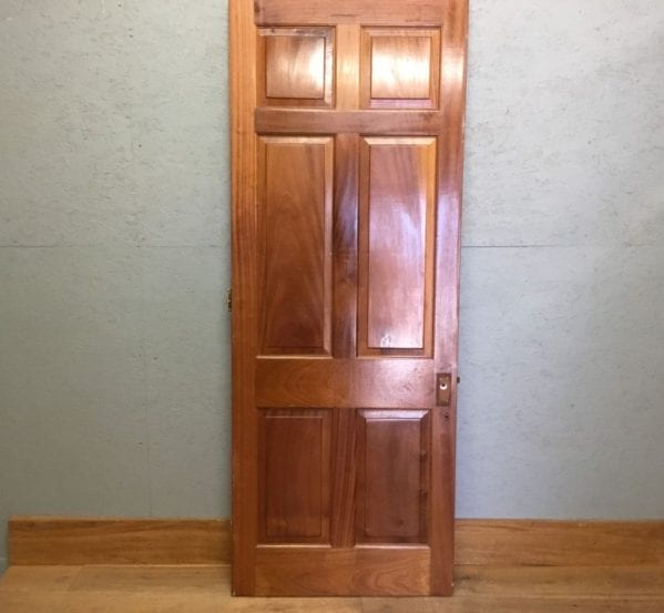 Mahogany 6 Panelled Dark Door
