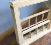 Reclaimed Wooden Sash Window Frame