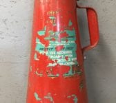 Vintage Fire Extinguisher & Original Wall Bracket