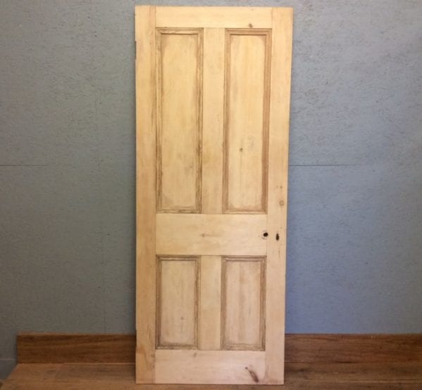 Medium Stripped 4 Panelled Door
